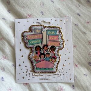 Stoney Clover Lane x Disney Disneyland It’s a Small World Boat Adhesive Patch